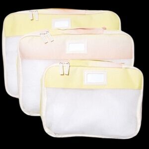 CALPAK Set of 3 Packing Cubes in Sorbet